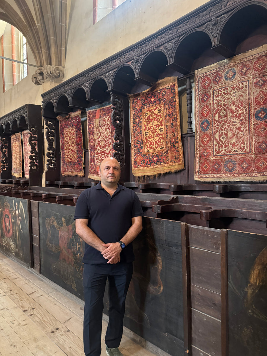 Ararat Rugs research visit to the Black Church and Transylvanian rug collections, photograph 6