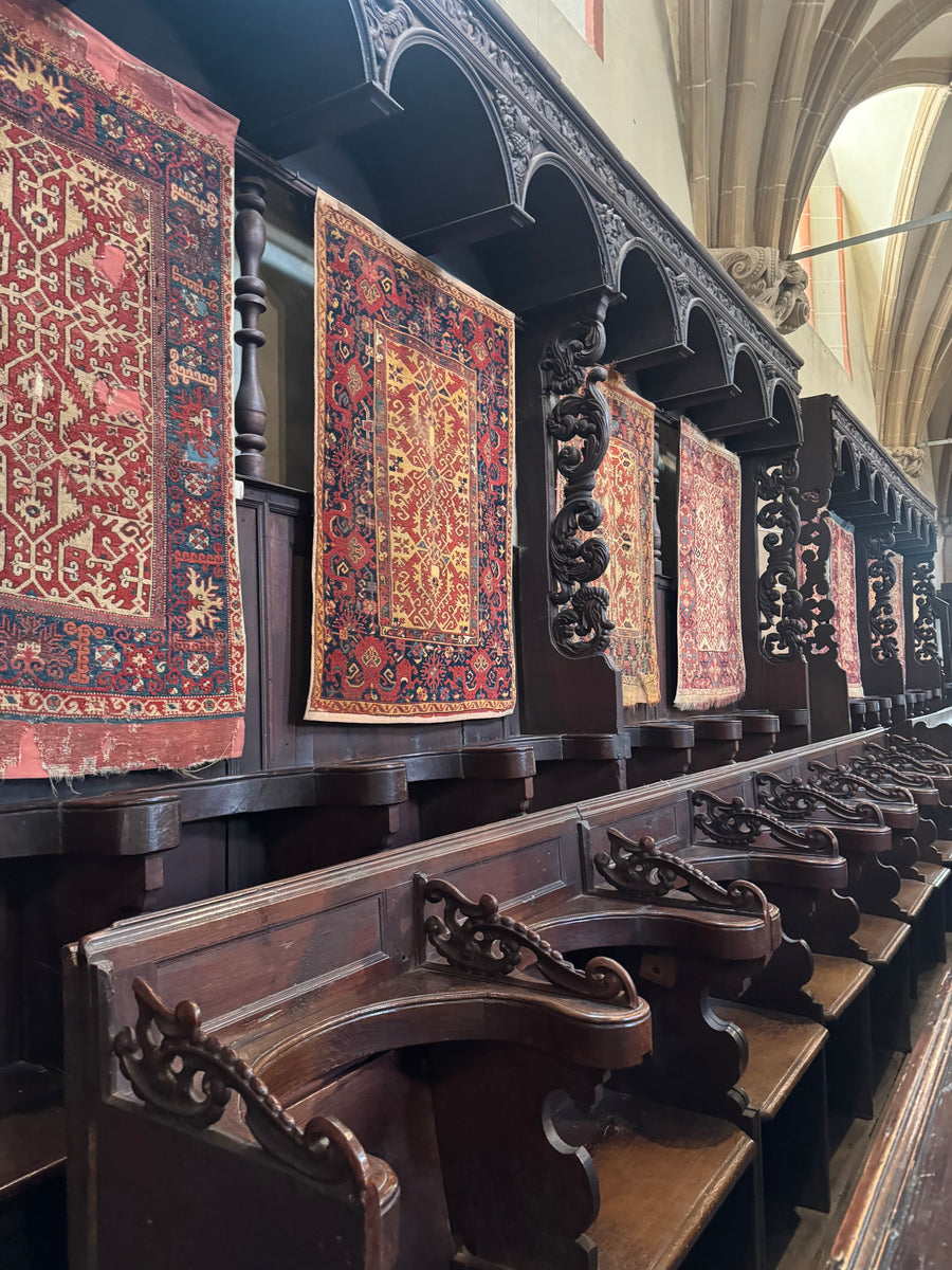 Ararat Rugs research visit to the Black Church and Transylvanian rug collections, photograph 8