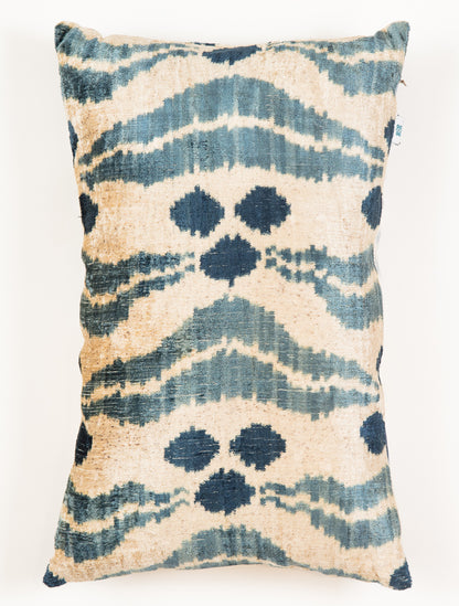 Velvet Ikat Cushion Cover – V80076