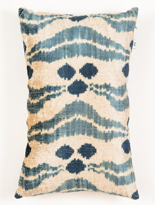 Velvet Ikat Cushion Cover – V80076