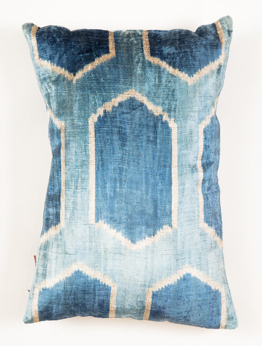 Velvet Ikat Cushion Cover – V80086