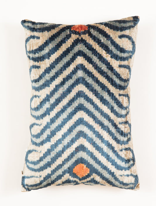 Velvet Ikat Cushion Cover – V80096