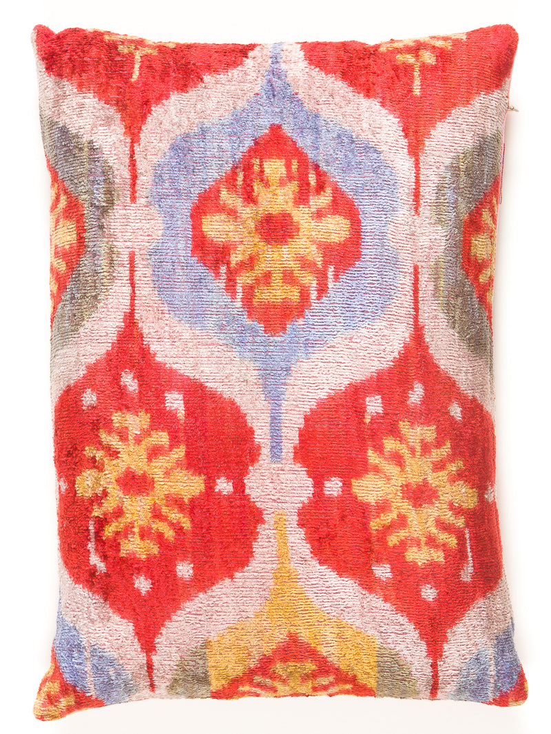 Velvet Ikat Cushion Cover – V80104