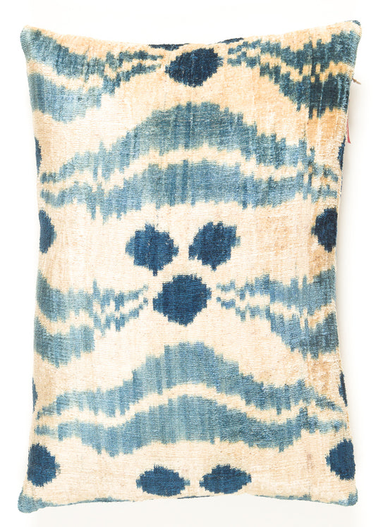 Velvet Ikat Cushion Cover – V80115
