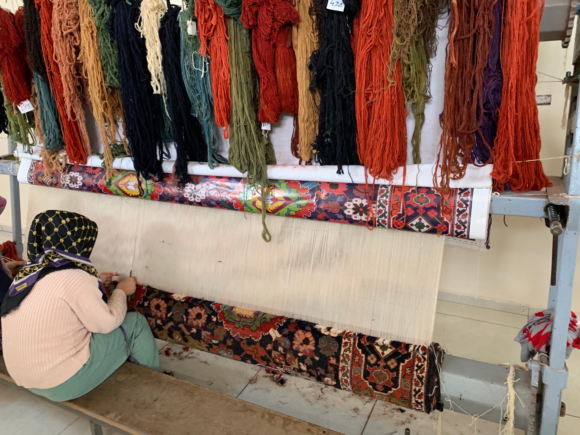 Photo: Bidjar Rug Weaving, 2020 Adiyaman