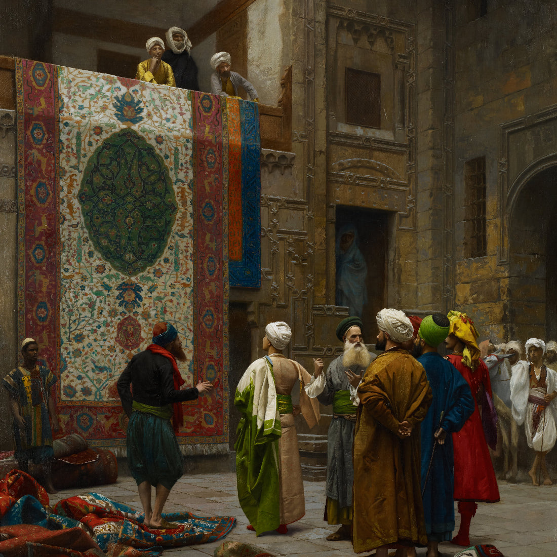 Jean-Léon Gérôme - The Carpet Merchant