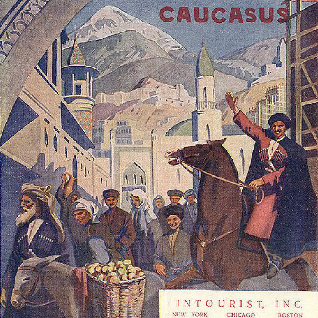 Advertisement Intourist Inc 1960s