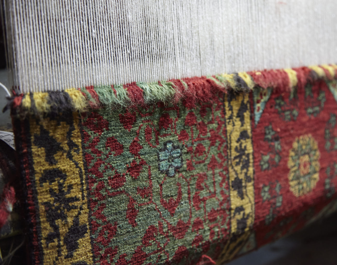 Photo: Wrapping Loom, Ararat Rugs
