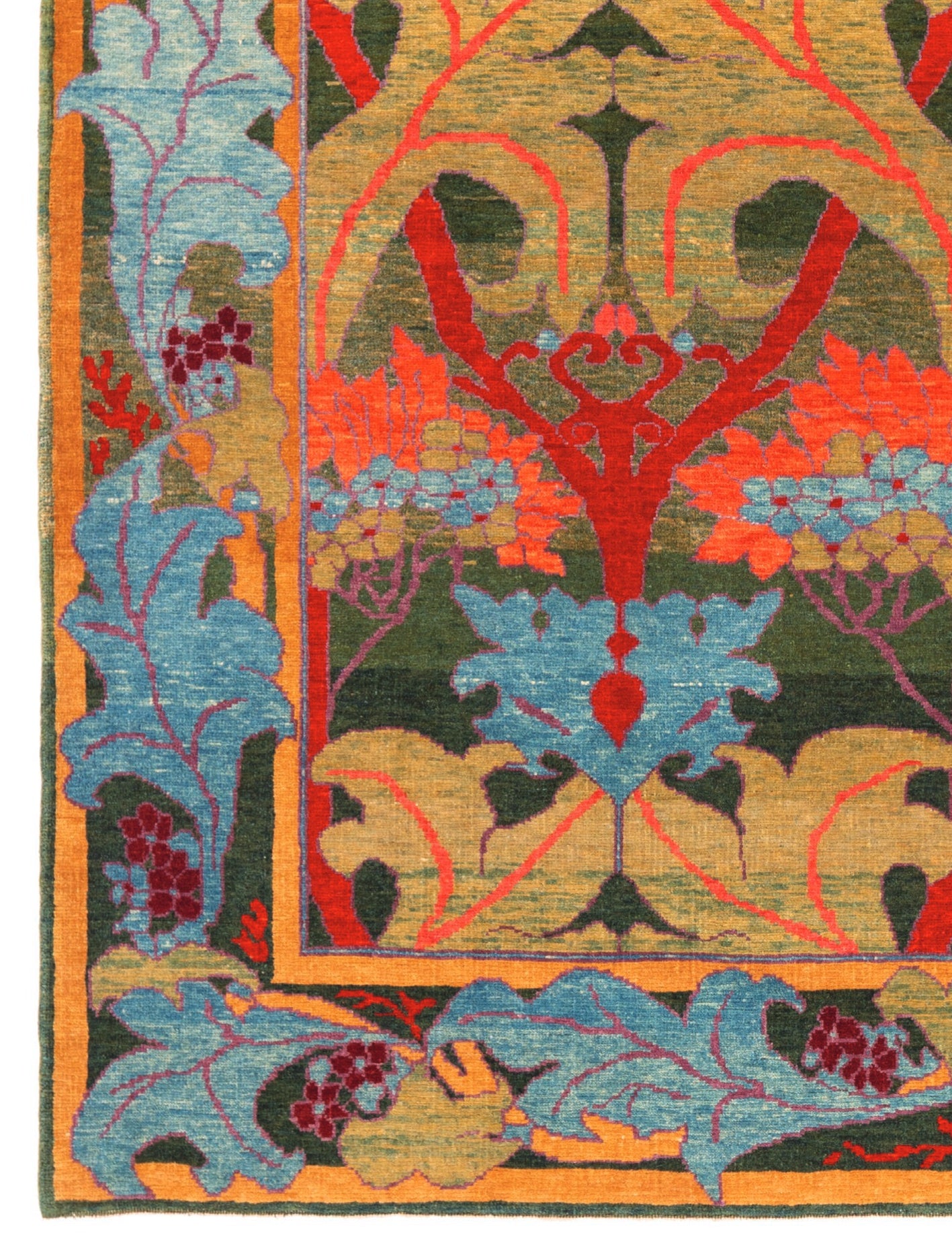 Modern rug pattern design