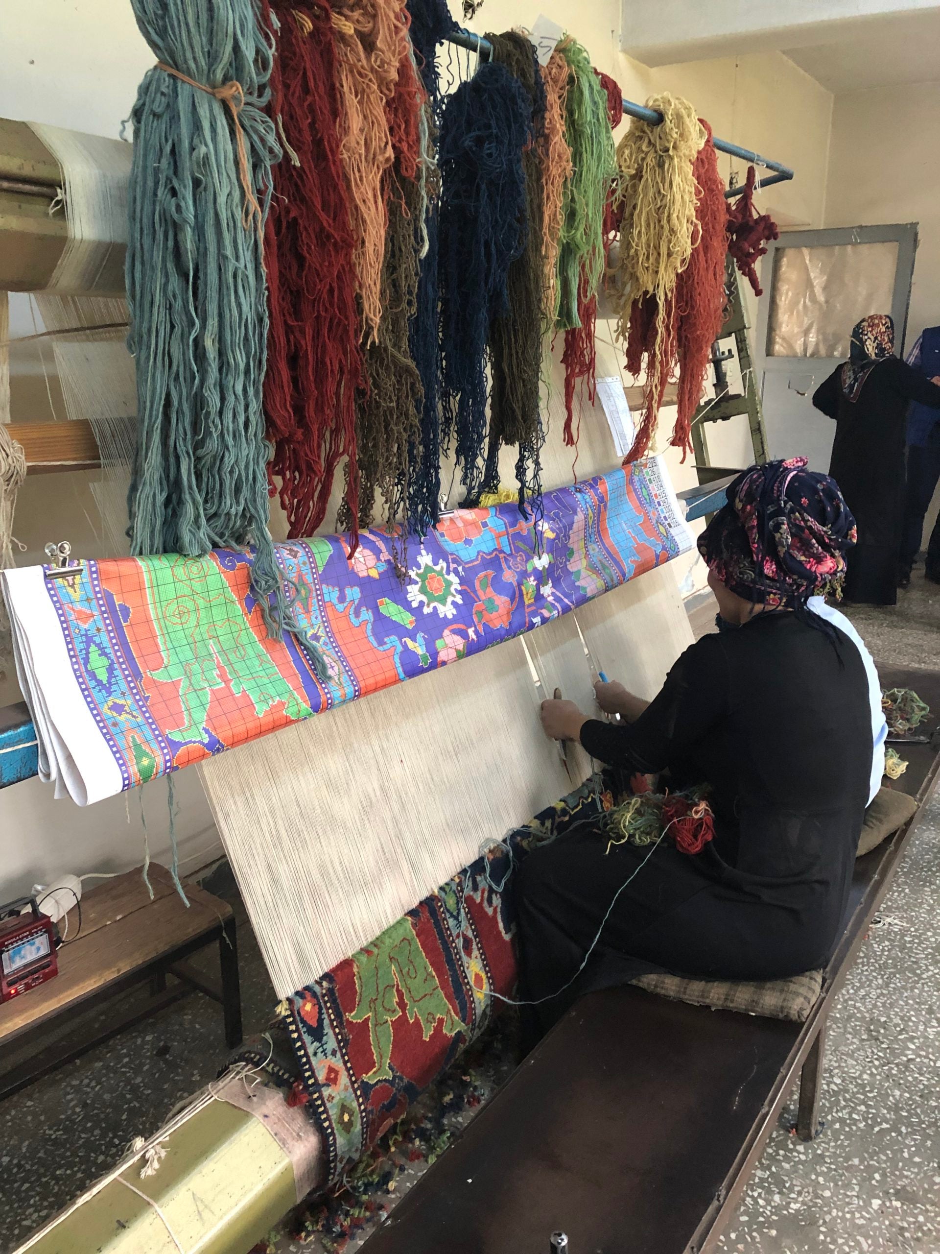 Weaving process