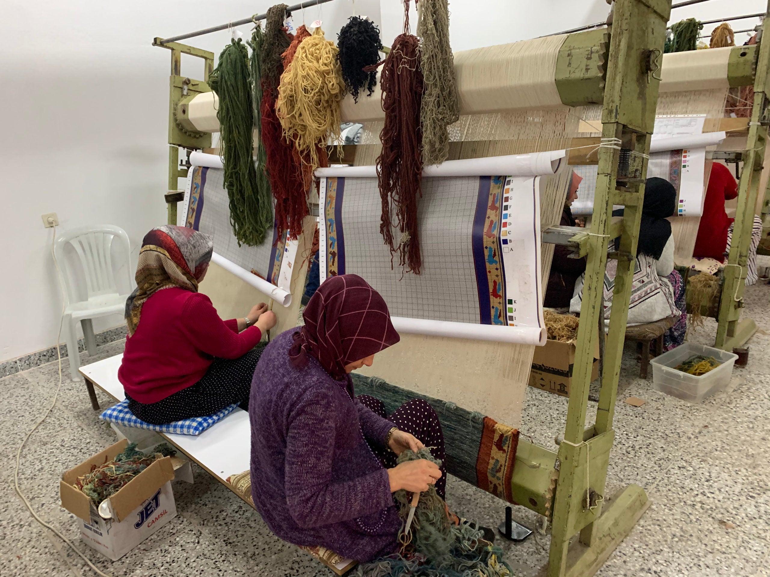 Weaving process