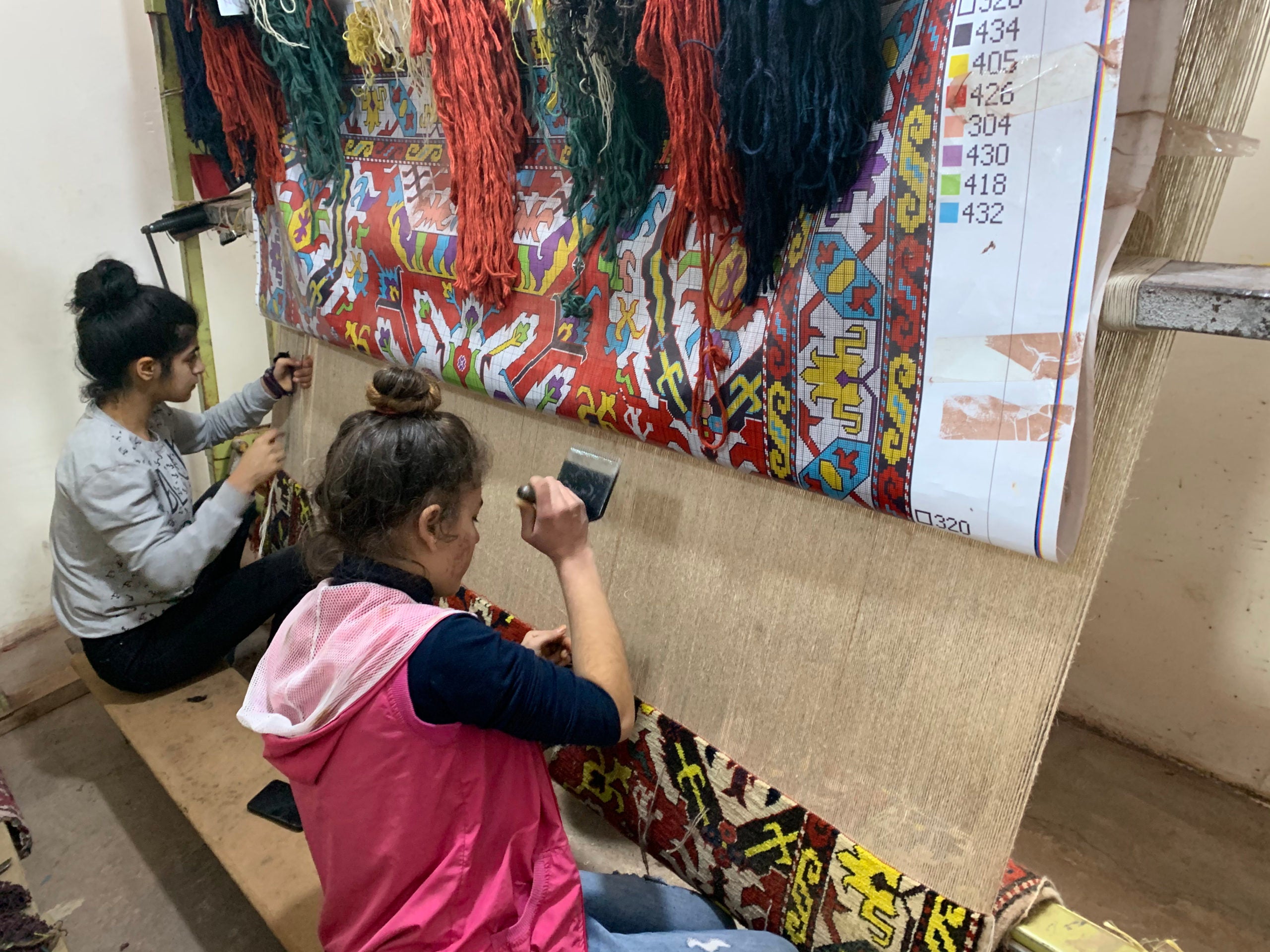 Weaving process