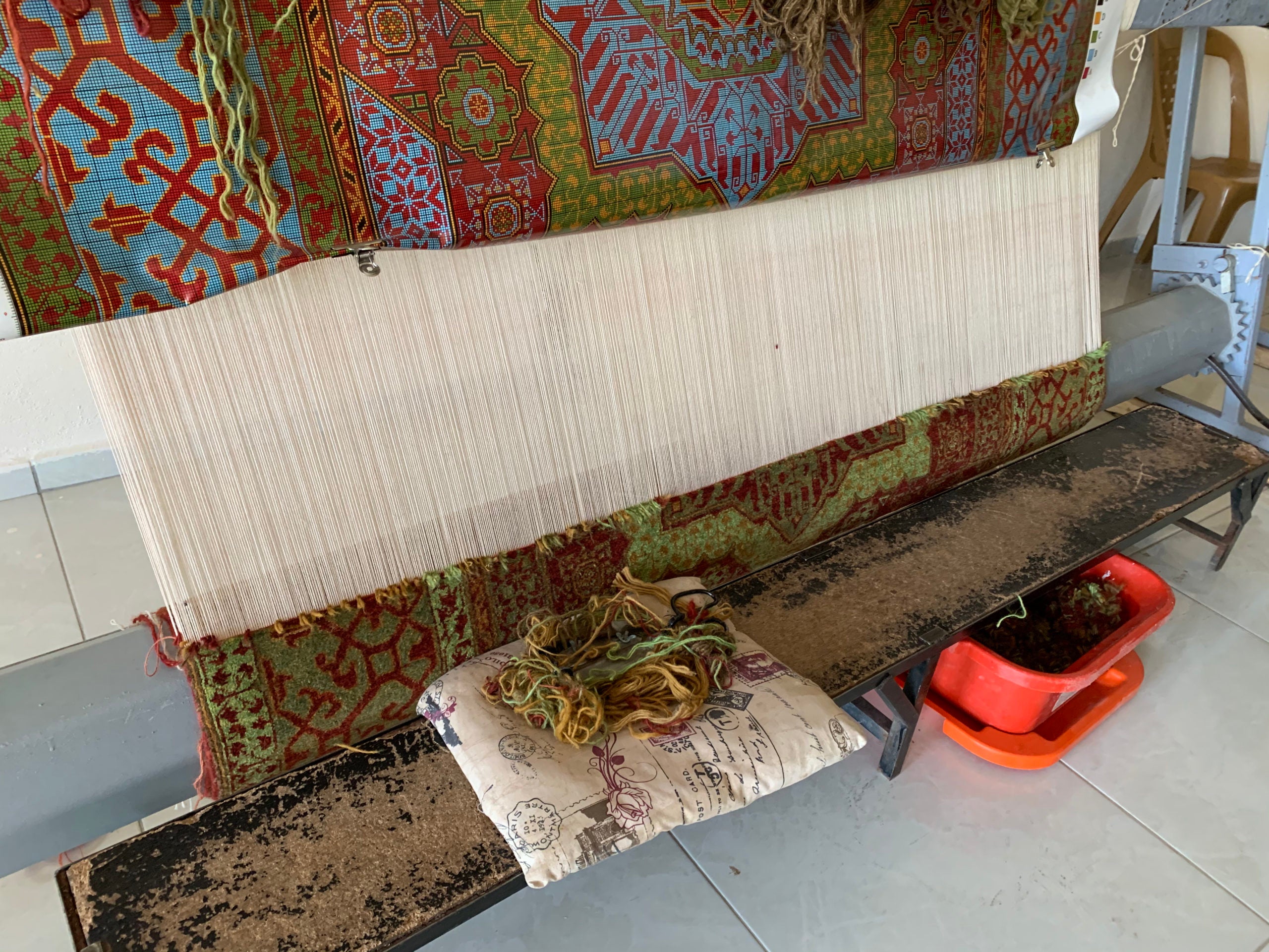 Weaving process