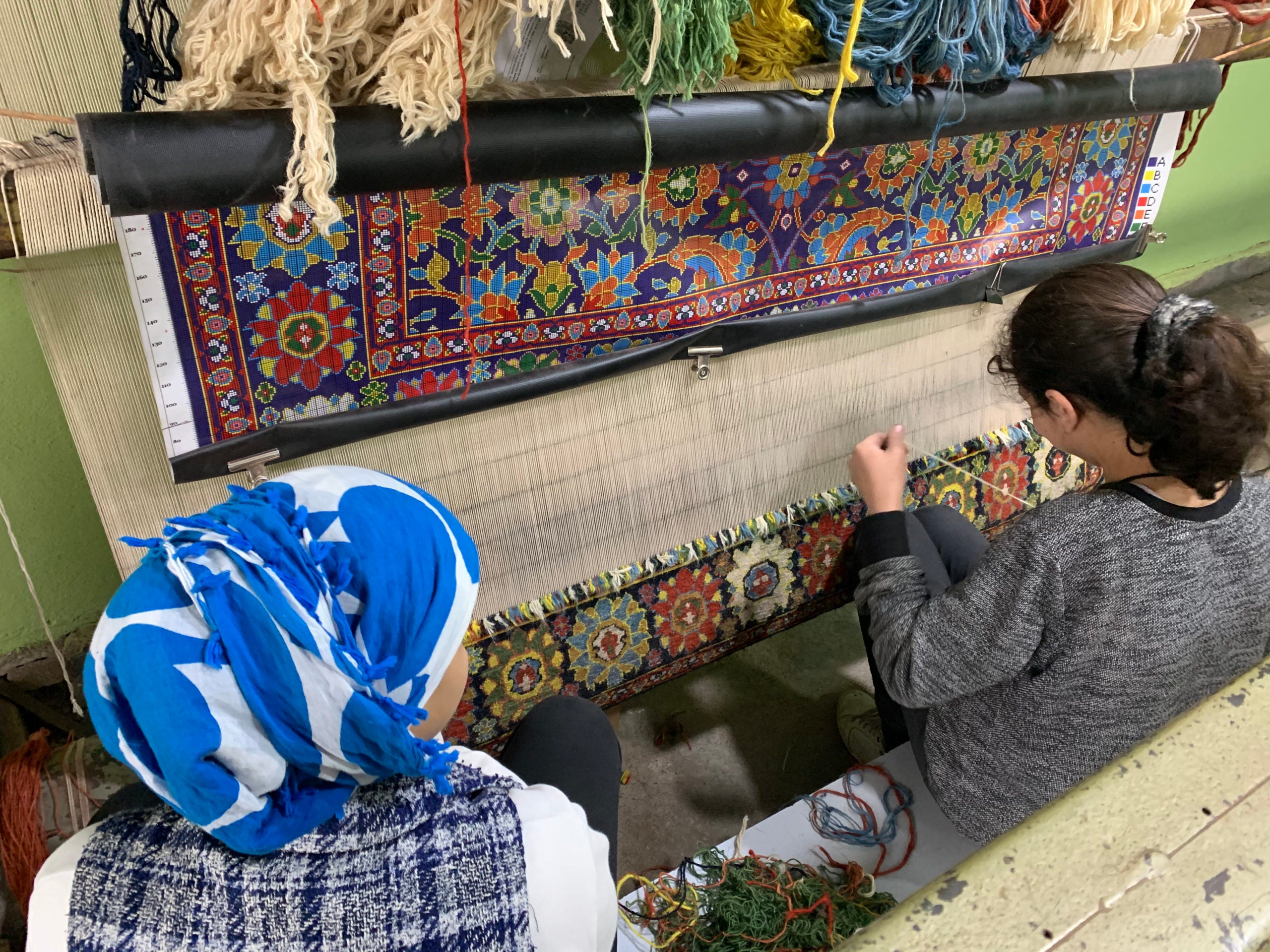 Weaving process