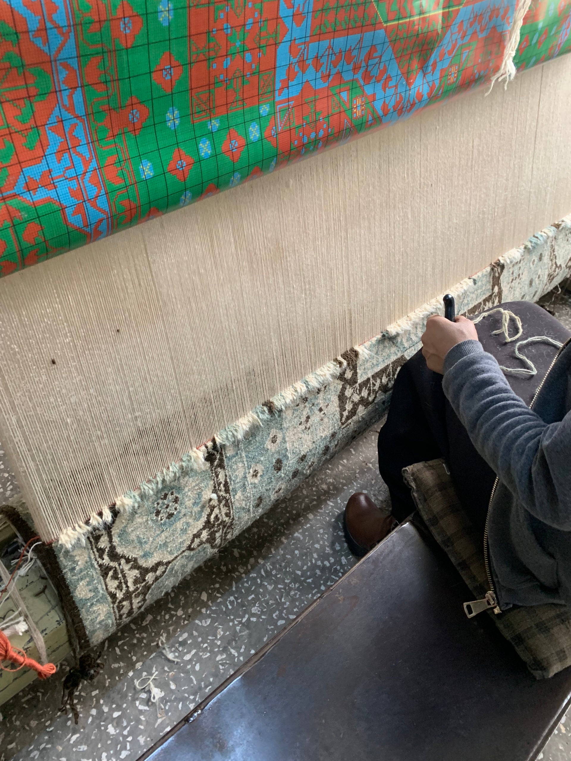 Weaving process