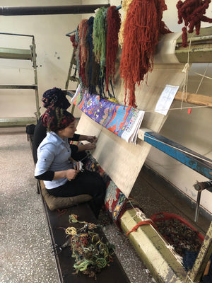Weaving process