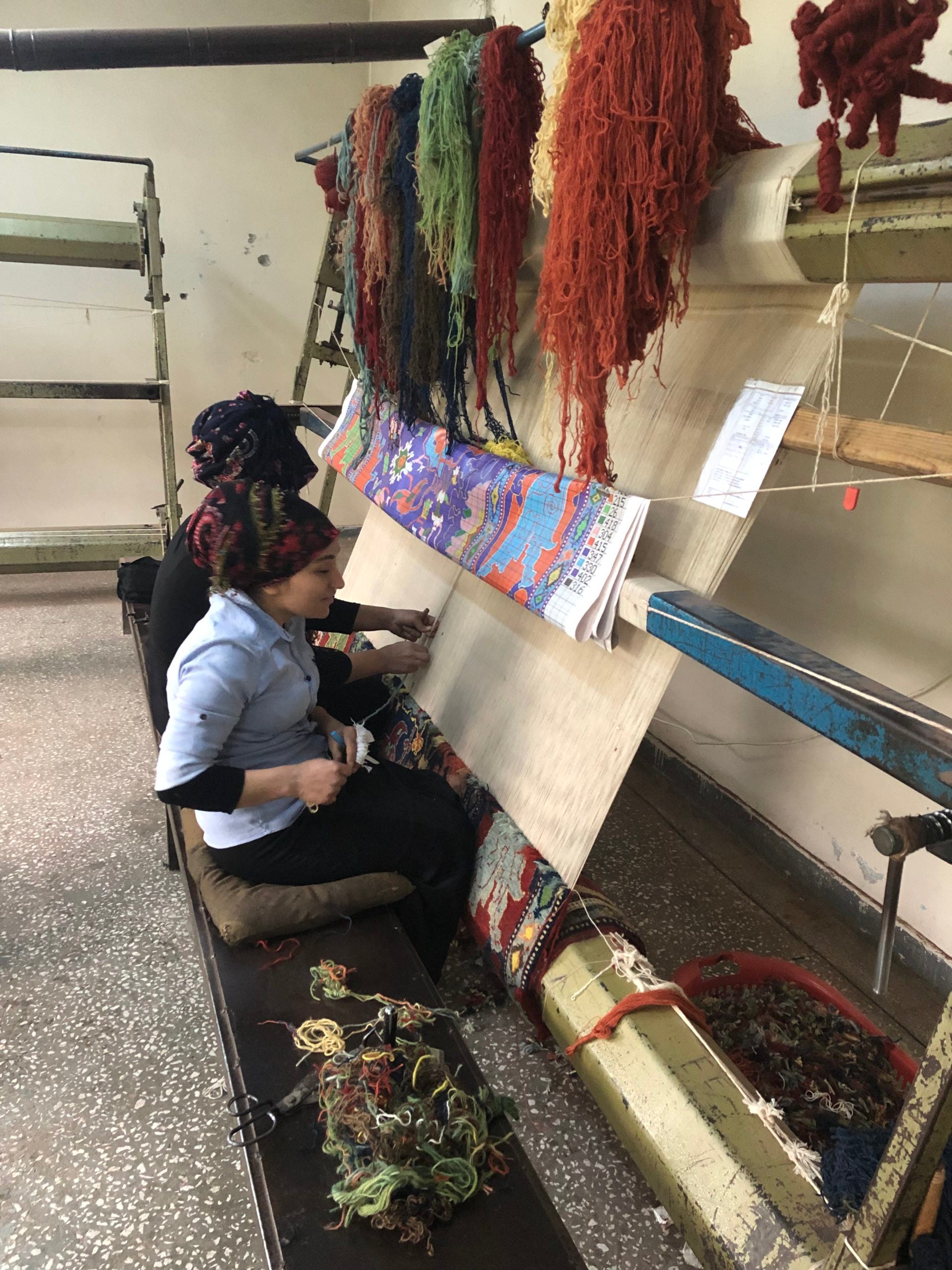 Weaving process