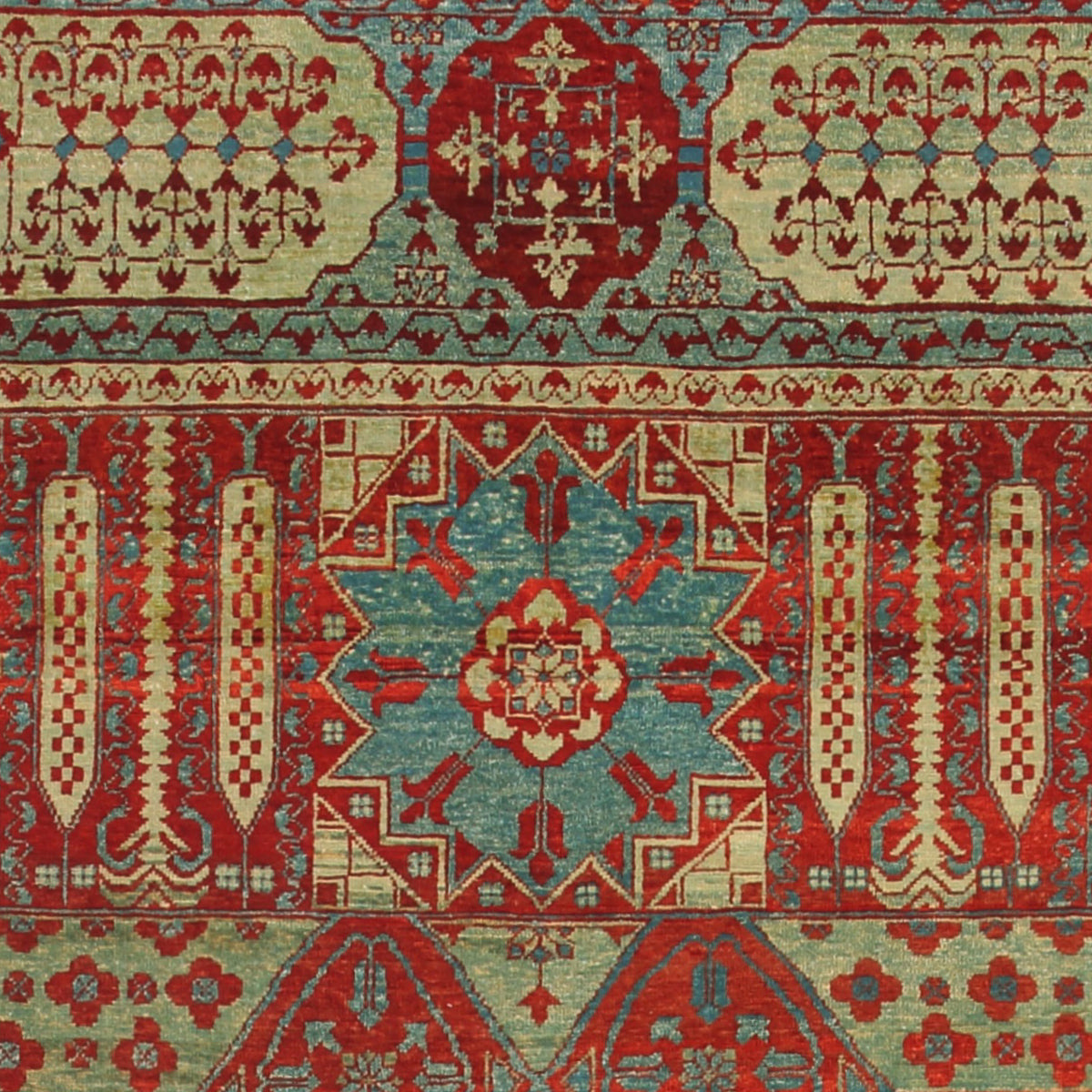 Mamluck Rug Mamluk Rug with Palm Trees and Cypresses - Ararat Rugs