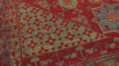 Mamluk Rug with Ra's Eye Design