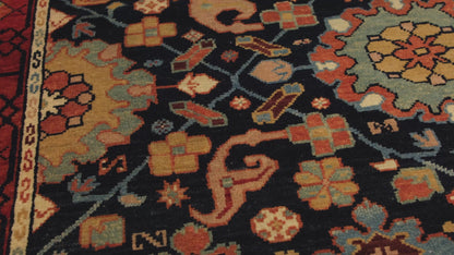 Palmettes and Flowers Lattice Rug