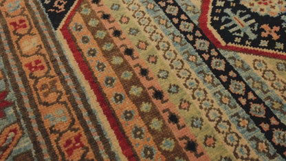 Karabagh Rug with Vertical Stripes