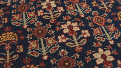 Rows of Flowers Rug