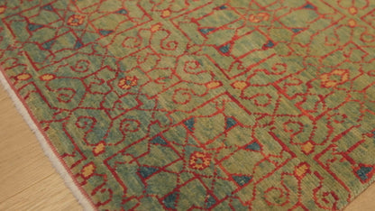 Mamluk Wagireh Rug with Jerrehian Border Design