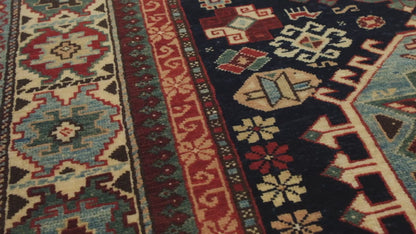 Kuba Rug with Octagonal Medallions