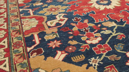 Harshang Design with Kufic Border Rug