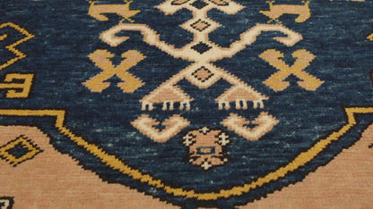 Village Rug with Medallion