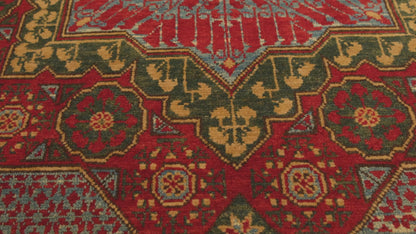 Mamluk Rug with Candelabra Elems