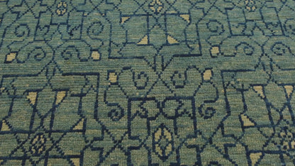 Mamluk Rug with Jerrehian Border Design