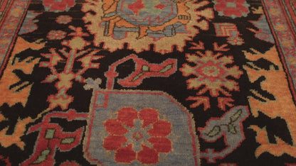 Palmettes and Flowers Lattice Rug
