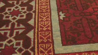 The Alaeddin Mosque Flowers and Stars Lattice Carpet