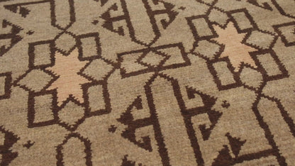 The Alaeddin Mosque Flowers and Stars Lattice Carpet