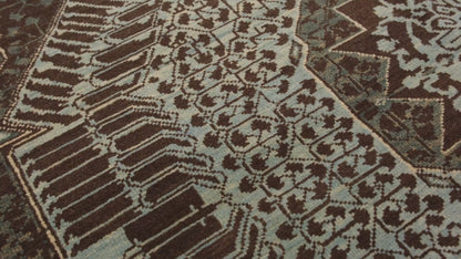 Oversized Mamluk Revival Carpet with Central Octagonal Medallion
