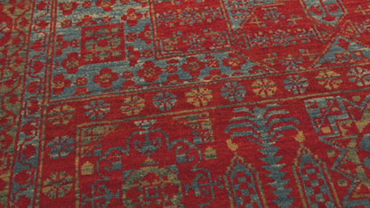 Mamluk Rug with Palm Trees and Cypresses