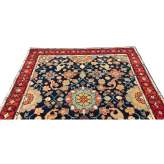 Palmettes and Flowers Lattice Rug - ART00594 Palmettes and Flowers Lattice Rug - ART00594