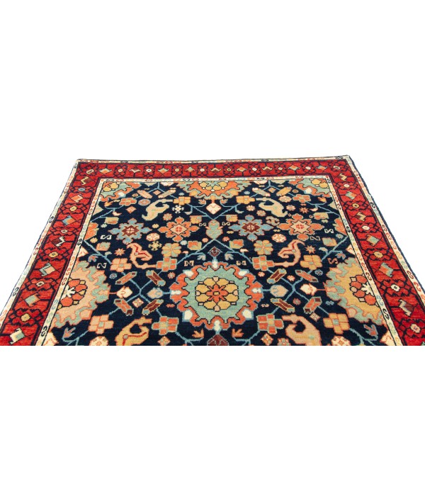 Palmettes and Flowers Lattice Rug - ART00594 Palmettes and Flowers Lattice Rug - ART00594