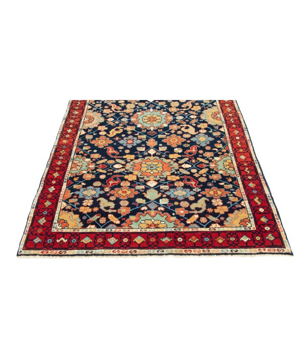 Palmettes and Flowers Lattice Rug - ART00594 Palmettes and Flowers Lattice Rug - ART00594