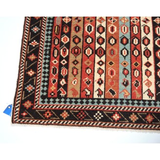 Karabagh Prayer Rug with Vertical Stripes