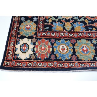 Fish Surrounding Lotuses Rug Fish Surrounding Lotuses Rug