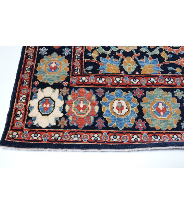 Fish Surrounding Lotuses Rug Fish Surrounding Lotuses Rug