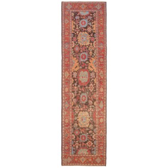 Palmettes and Flowers Lattice Rug