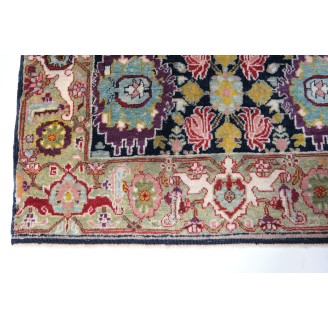 Palmettes and Flowers Lattice Rug