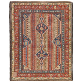 Karabagh Rug with Vertical Stripes