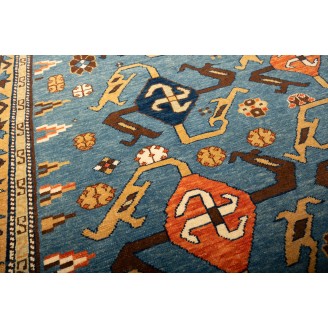 Rug with a Swastika Design