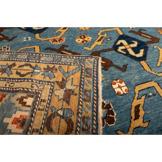 Rug with a Swastika Design