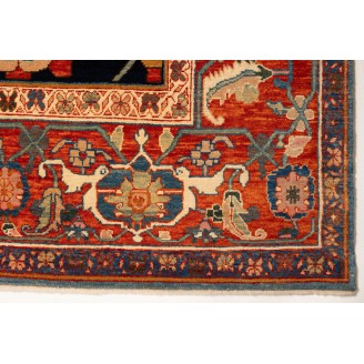 Mina Khani Rug with Bidjar Border