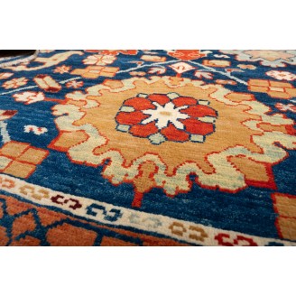 Palmettes and Flowers Lattice Rug